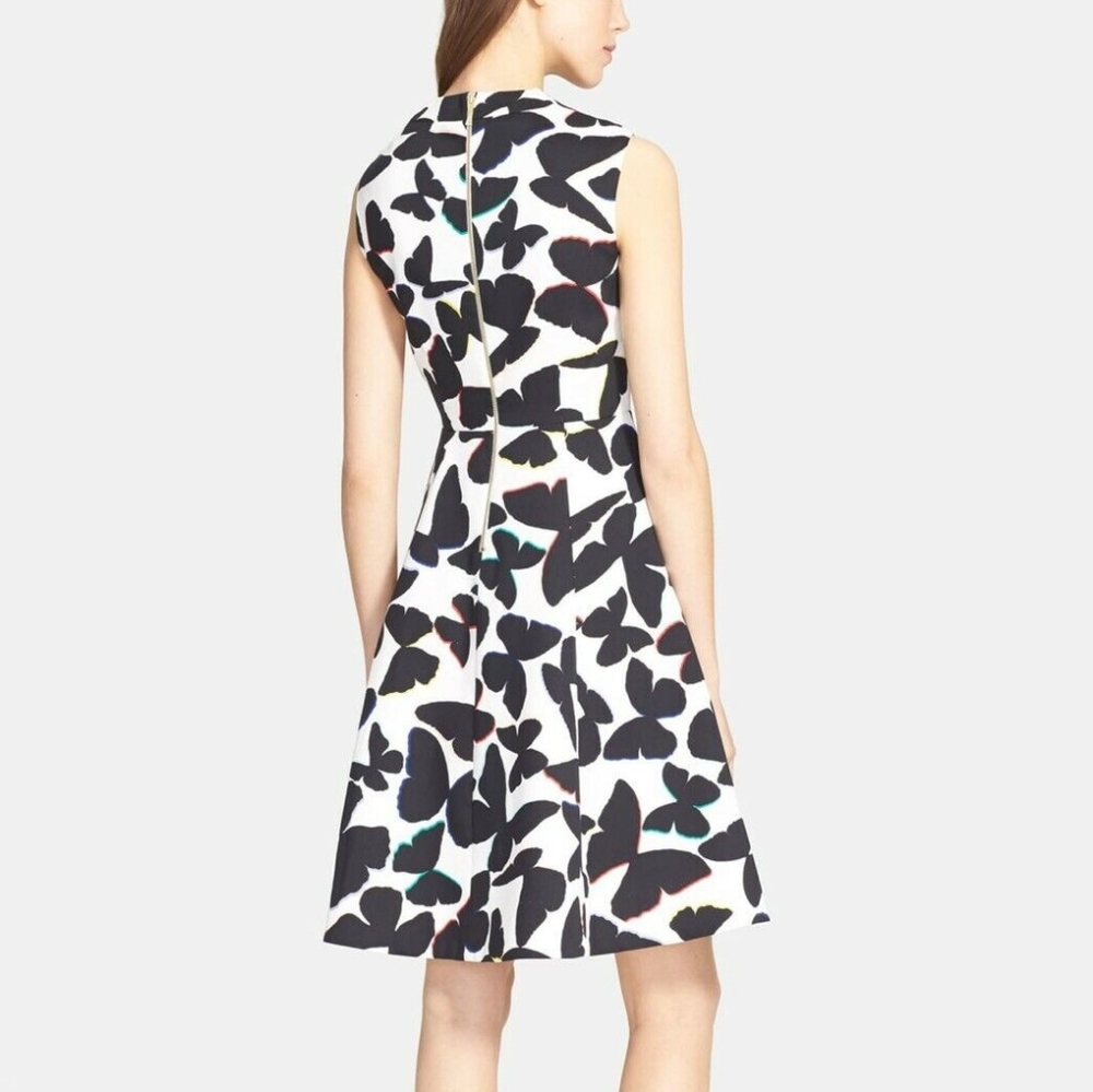 size 0 kate spade butterfly a-line dress